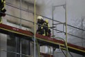 Dachstuhlbrand Koeln Poll Geislarerstr P320